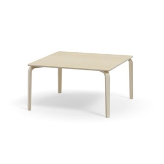 Arcus FSC bord akustiklaminat hvidpig. birk 120x120 cm