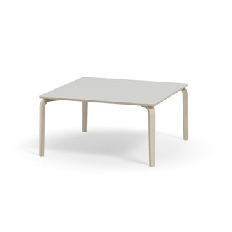 Arcus FSC bord akustiklaminat hvidpig. birk 120x120 cm