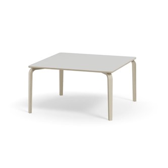 Arcus FSC bord akustiklaminat hvidpig. birk 120x120 cm