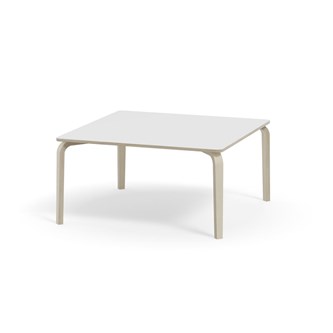 Arcus FSC bord akustiklaminat hvidpig. birk 120x120 cm