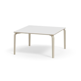 Arcus FSC bord akustiklaminat hvidpig. birk 120x120 cm