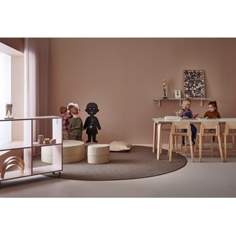 Arcus FSC bord akustiklaminat hvidpig. birk 120x120 cm