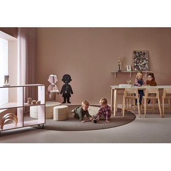 Arcus FSC bord akustiklaminat hvidpig. birk 120x120 cm