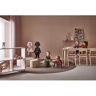 Arcus FSC bord akustiklaminat hvidpig. birk 120x120 cm