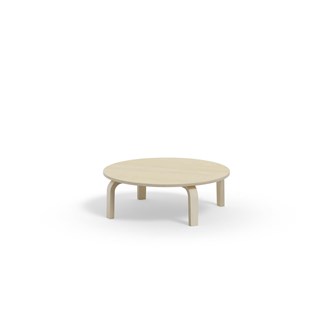 Arcus bord HT hvidpig. birk Ø90 cm