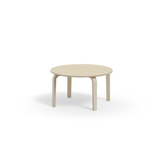 Arcus bord HT hvidpig. birk Ø90 cm