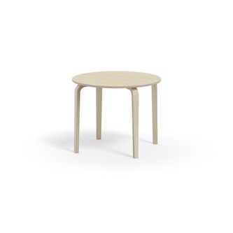 Arcus bord HT hvidpig. birk Ø90 cm