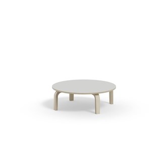 Arcus bord HT hvidpig. birk Ø90 cm