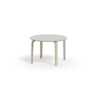 Arcus bord HT hvidpig. birk Ø90 cm
