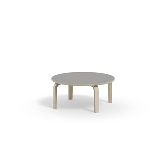 Arcus bord HT hvidpig. birk Ø90 cm