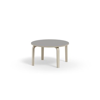 Arcus bord HT hvidpig. birk Ø90 cm