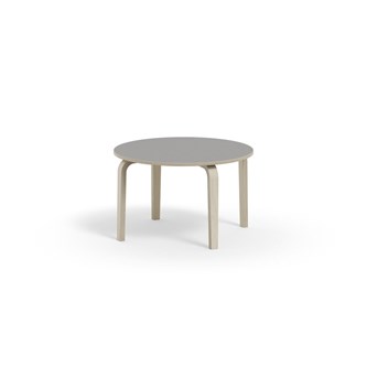 Arcus bord HT hvidpig. birk Ø90 cm