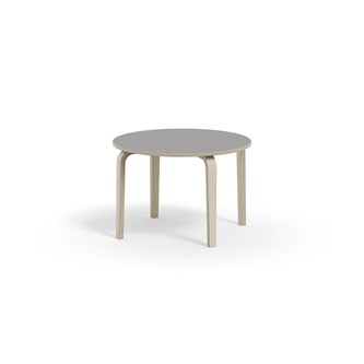 Arcus bord HT hvidpig. birk Ø90 cm