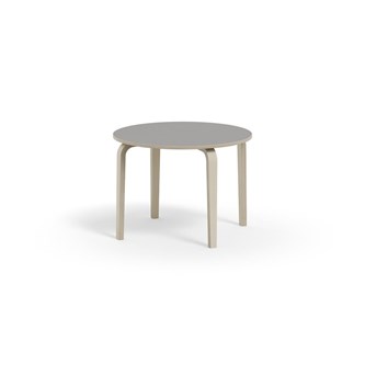 Arcus bord HT hvidpig. birk Ø90 cm