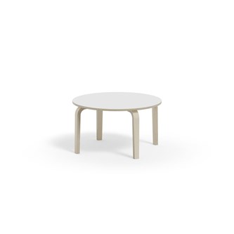 Arcus bord HT hvidpig. birk Ø90 cm