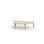 Arcus bord HT birk halvrundt 120-80 cm