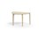 Arcus bord HT birk halvrundt 120-80 cm