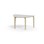 Arcus bord HT birk halvrundt 120-80 cm