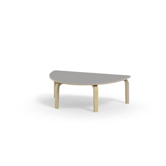 Arcus bord HT birk halvrundt 120-80 cm