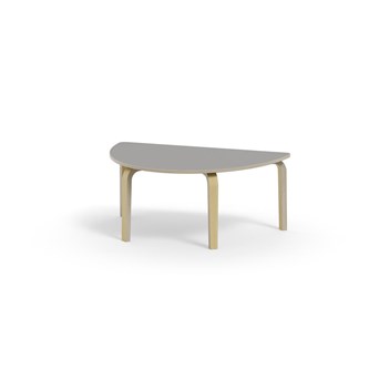 Arcus bord HT birk halvrundt 120-80 cm