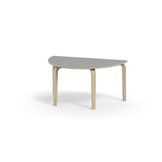 Arcus bord HT birk halvrundt 120-80 cm