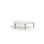 Arcus bord HT birk halvrundt 120-80 cm