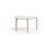 Arcus bord HT birk halvrundt 120-80 cm