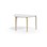 Arcus bord HT birk halvrundt 120-80 cm