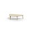 Arcus bord akustiklaminat hvidpig. birk halvrundt 120-80 cm