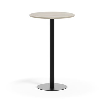 Pilastro FSC søjlebord Ø70 cm HT sort understel