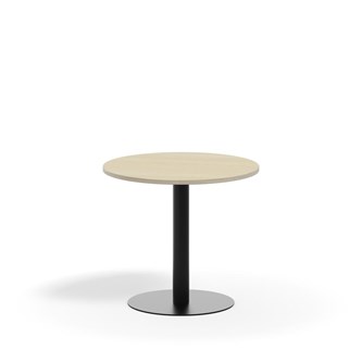 Pilastro FSC søjlebord Ø70 cm HT sort understel