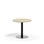 Pilastro FSC søjlebord Ø70 cm HT sort understel