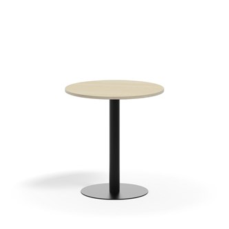 Pilastro FSC søjlebord Ø70 cm HT sort understel
