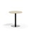 Pilastro FSC søjlebord Ø70 cm HT sort understel