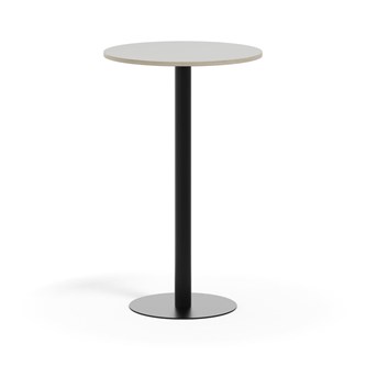 Pilastro FSC søjlebord Ø70 cm HT sort understel