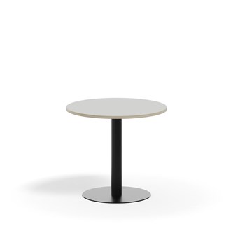 Pilastro FSC søjlebord Ø70 cm HT sort understel