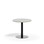 Pilastro FSC søjlebord Ø70 cm HT sort understel