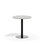 Pilastro FSC søjlebord Ø70 cm HT sort understel