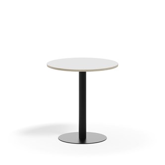 Pilastro FSC søjlebord Ø70 cm HT sort understel