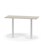 Pilastro FSC søjlebord 120x50 cm HT hvidt understel