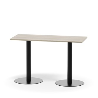 Pilastro FSC søjlebord 120x50 cm HT sort understel