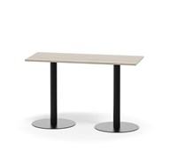 Pilastro FSC søjlebord 120x50 cm HT sort understel