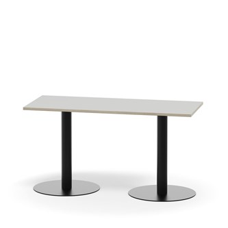 Pilastro FSC søjlebord 120x50 cm HT sort understel