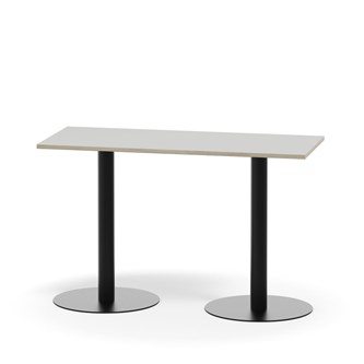 Pilastro FSC søjlebord 120x50 cm HT sort understel