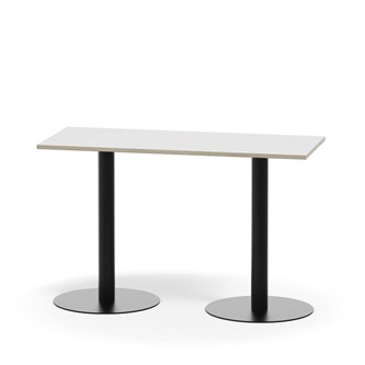 Pilastro FSC søjlebord 120x50 cm HT sort understel