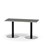 Pilastro søjlebord 120x50 cm akustikk linoleum sort understel