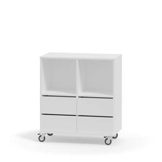 Svea 4 skuffer 2 rum H90