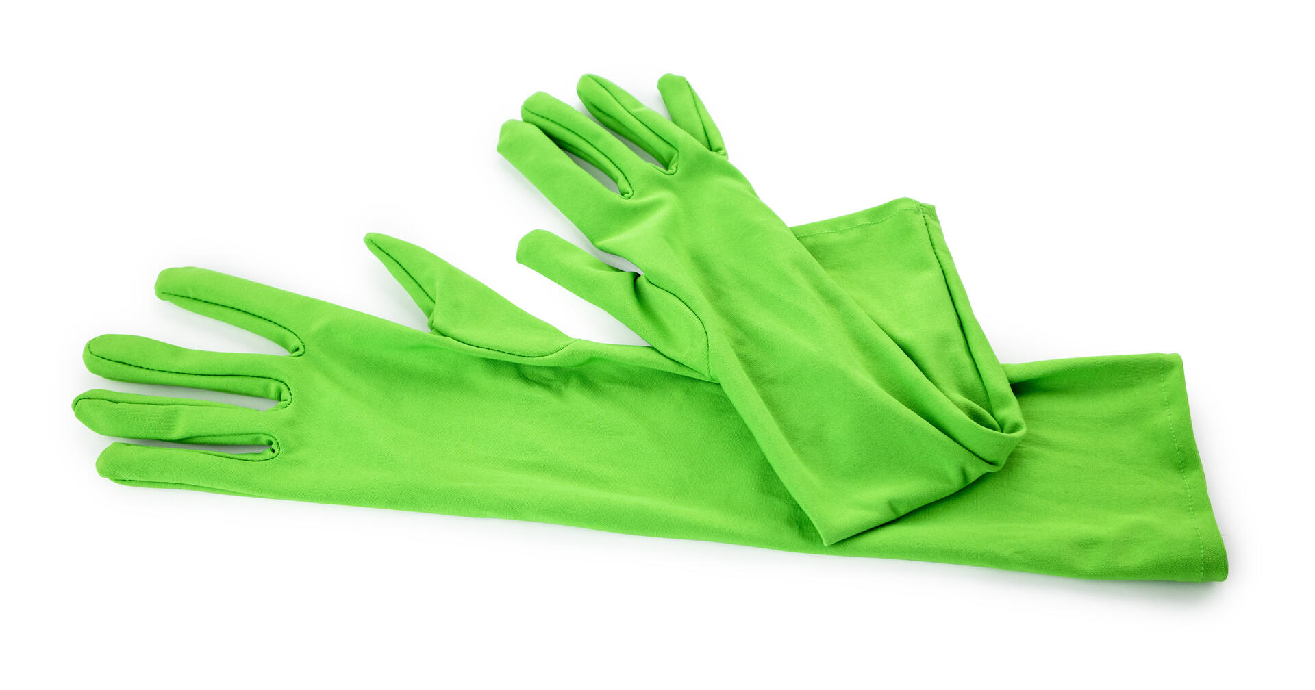 Green screen-handsker barn -