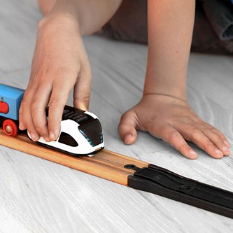 Intelino Smart Train koblinger til træbane