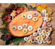 Pædagogisk materiale: Alfabetsten, ordbyggersæt 140762